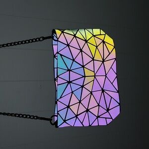 Love Vook color changing purse. Chain strap.